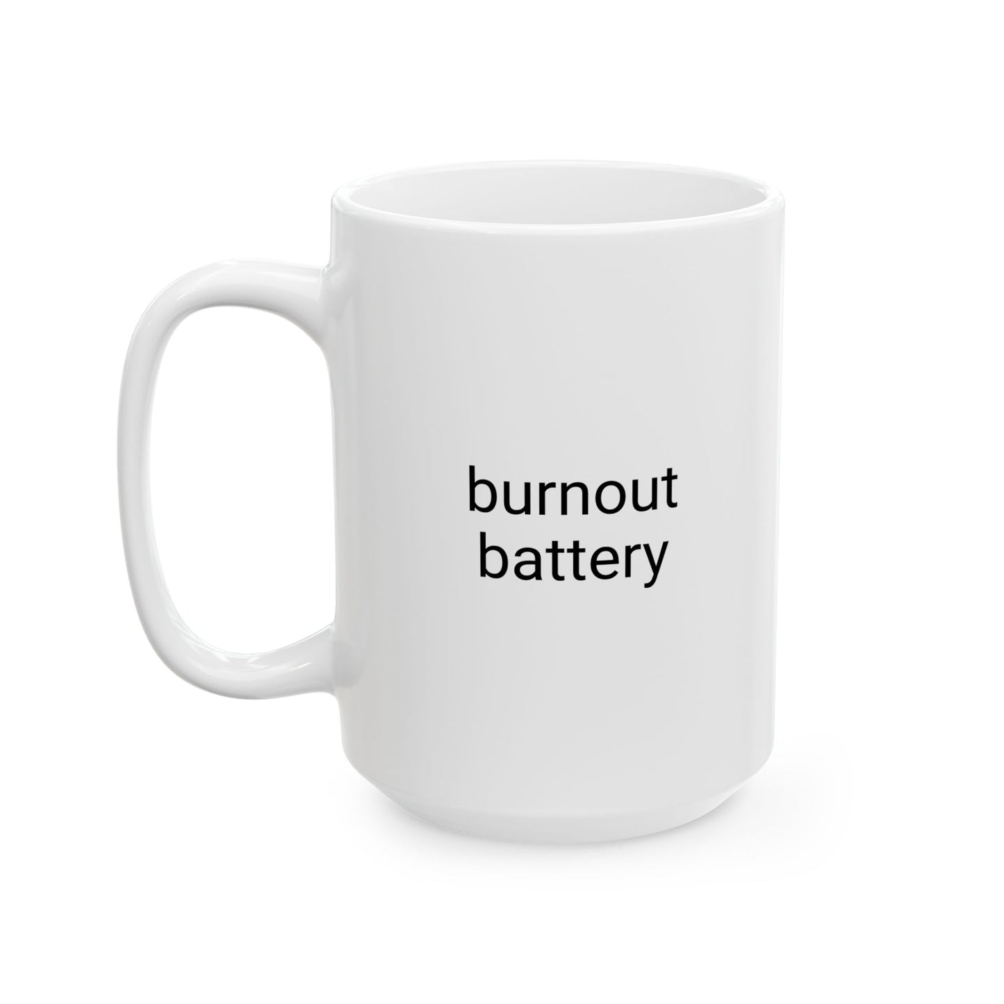 Burnout Battery Mug